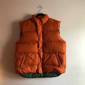 Orange Puffer Vest